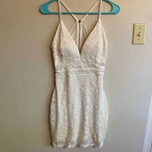 White Lace Dress